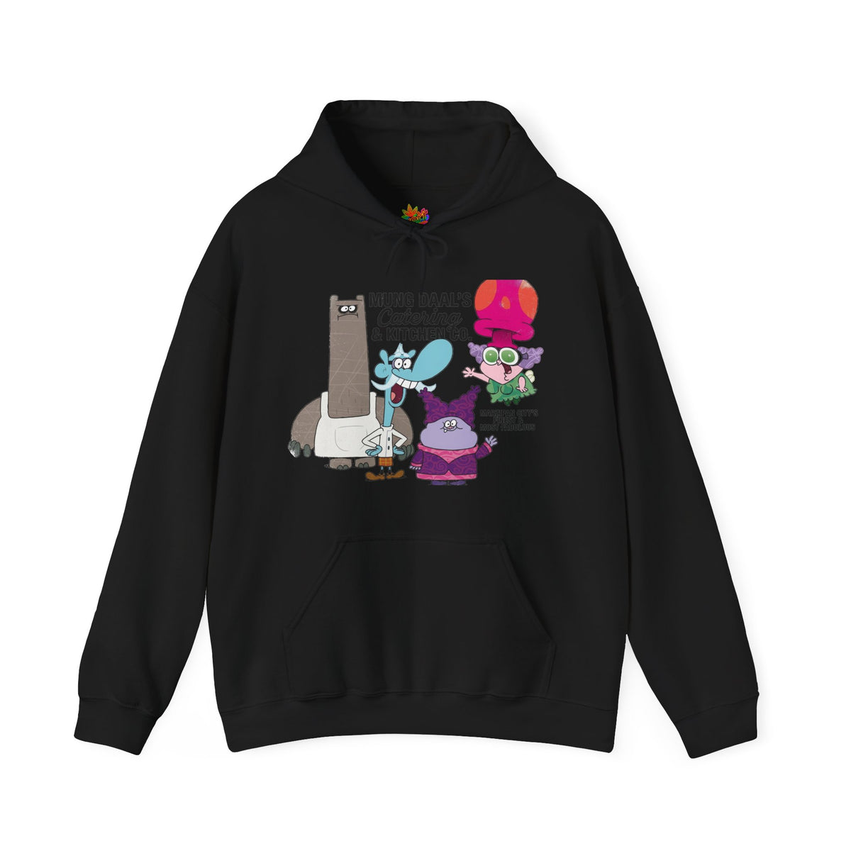 Vert Chowder Vintage Style Unisex Graphic Hoodie