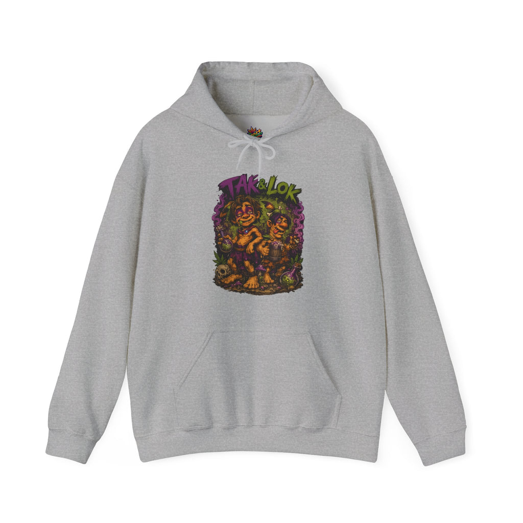 Vert Tak & Lok Vintage Style Unisex Graphic Hoodie