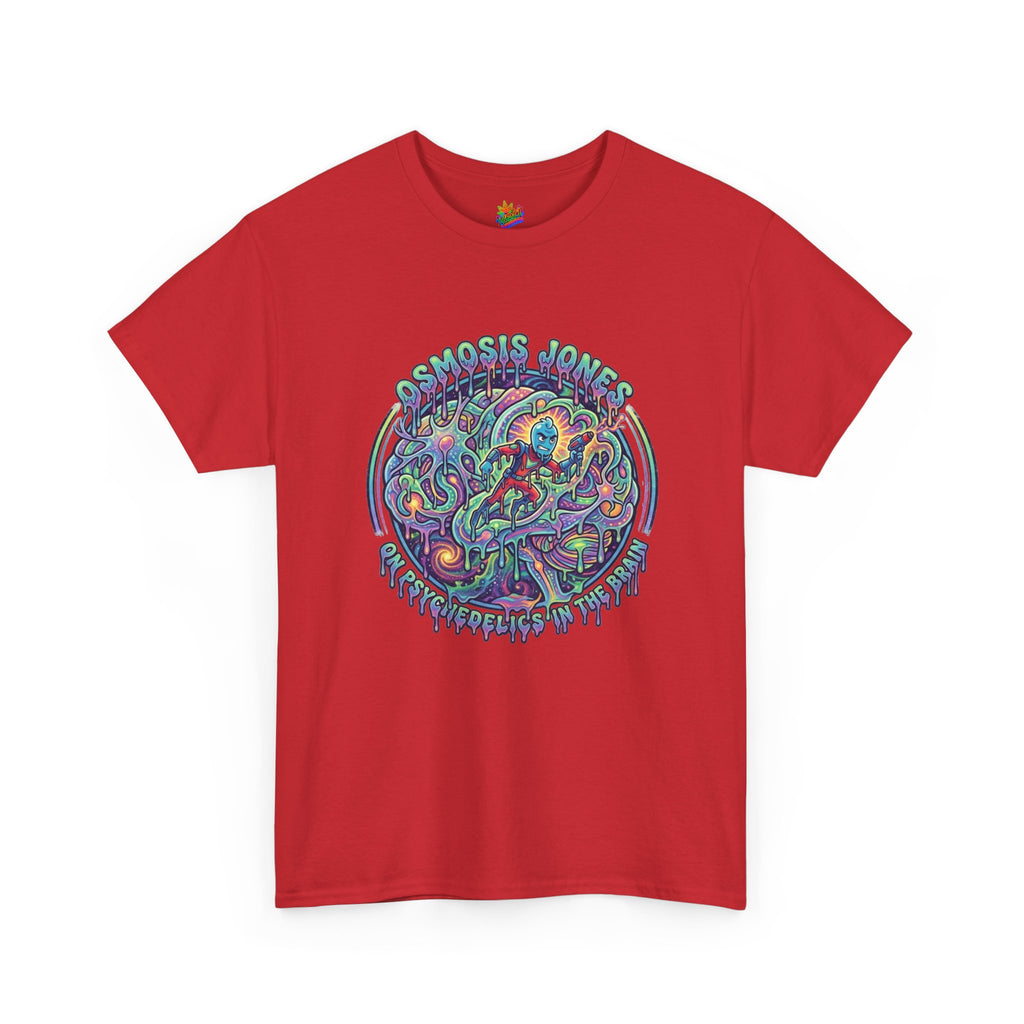 Vert Osmosis Jones Psychedelics Vintage Style Unisex Cotton Graphic T-Shirt