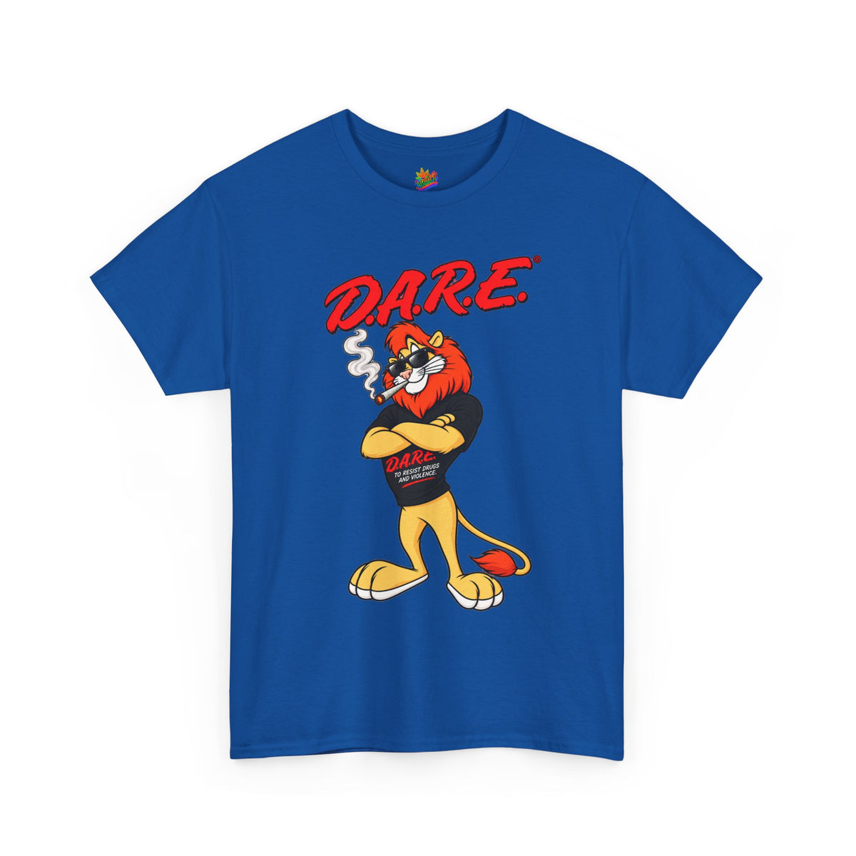 Vert D.A.R.E Vintage Style Unisex Cotton Graphic T-Shirt