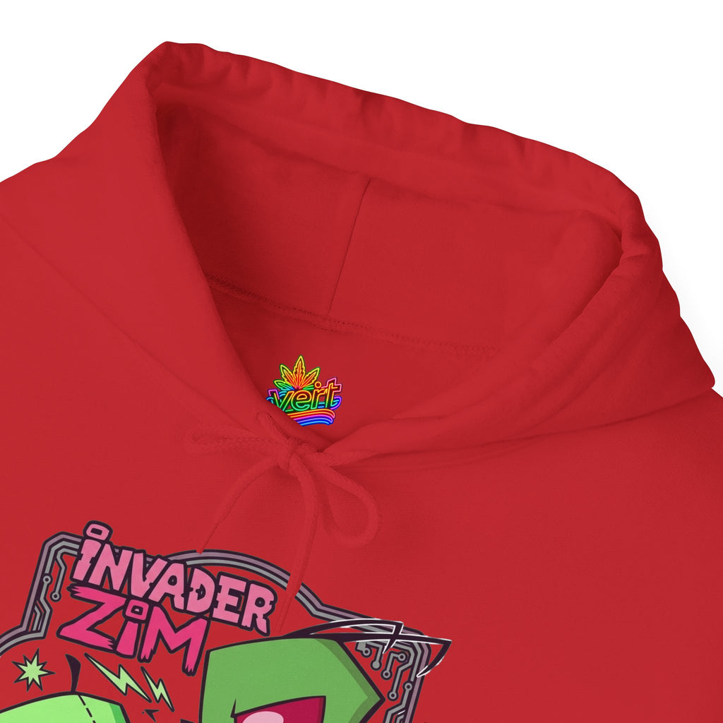 Vert Invader Zim Vintage Style Unisex Graphic Hoodie