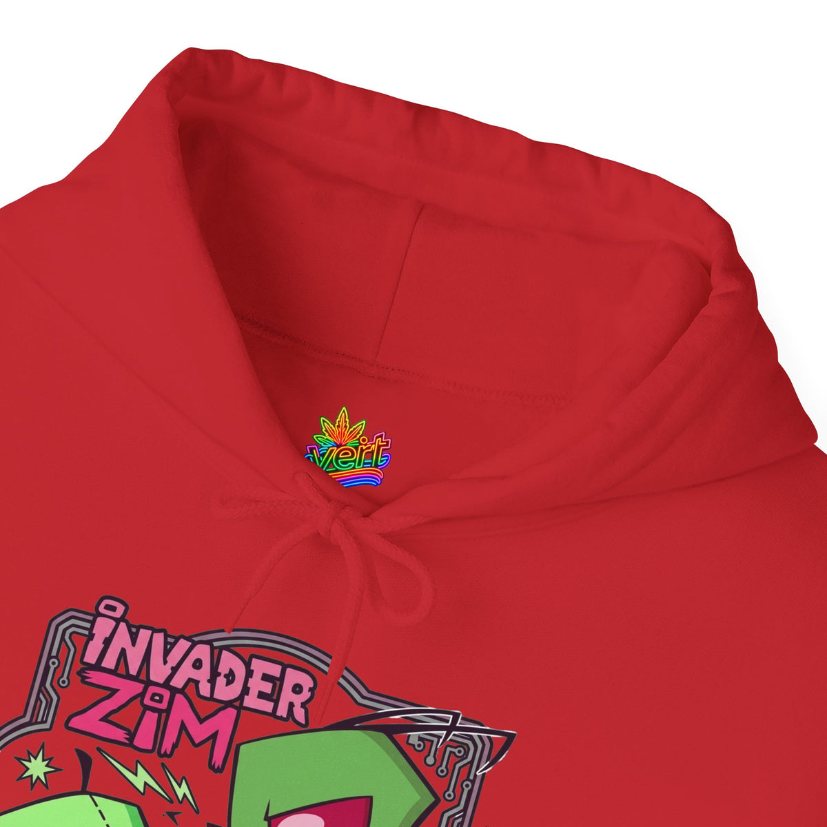 Vert Invader Zim Vintage Style Unisex Graphic Hoodie