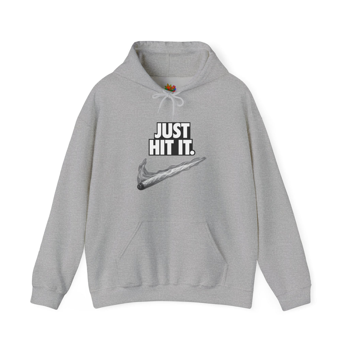 Vert Just Hit It Vintage Style Unisex Graphic Hoodie