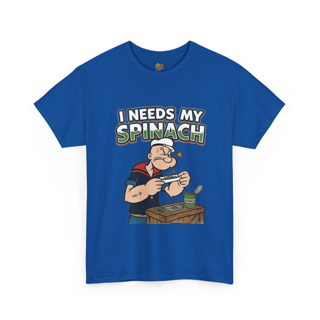 Vert Popeyes Vintage Style Unisex Graphic Cotton T-Shirt