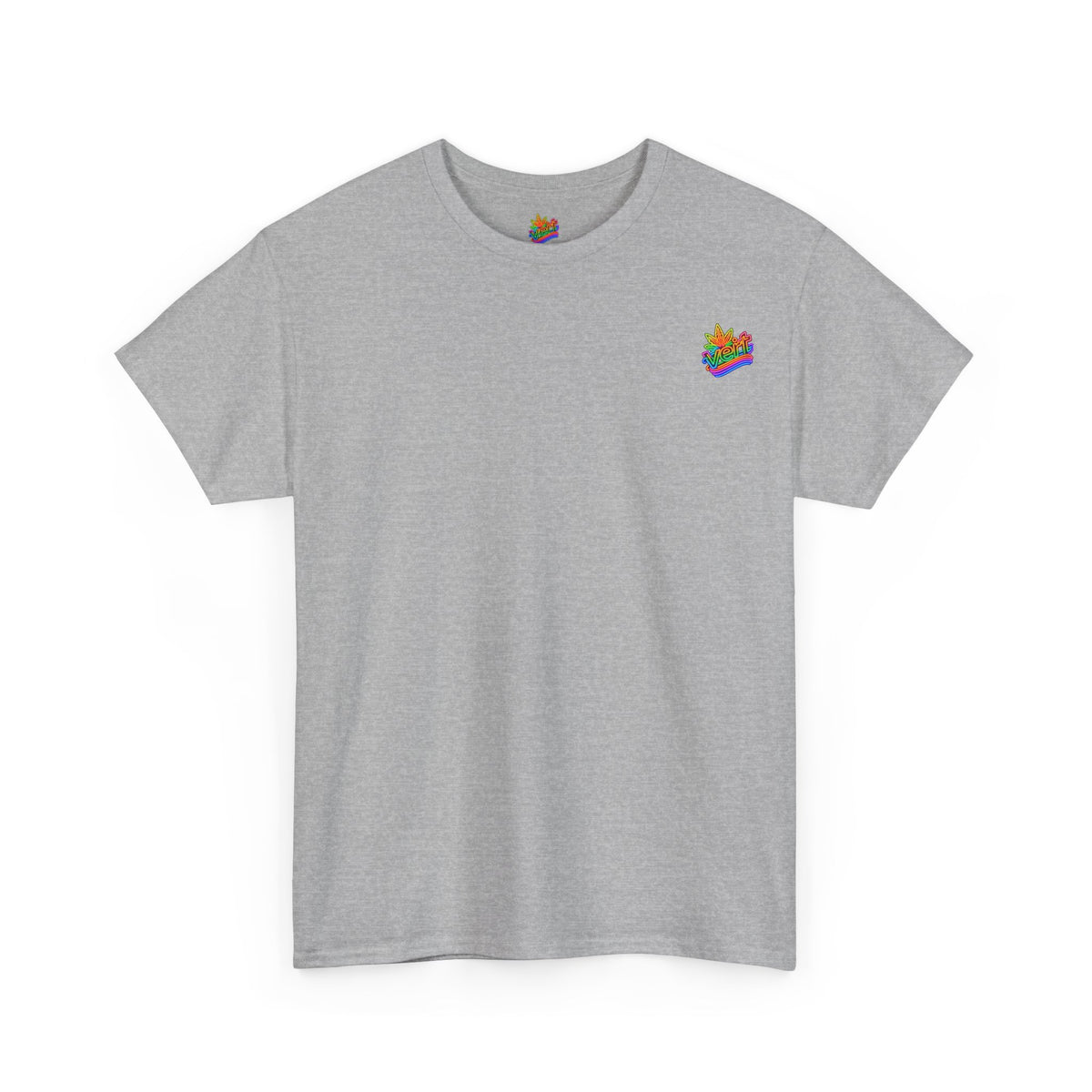 Vert Crested Neon Logo Vintage Style Unisex Cotton Graphic T-Shirt