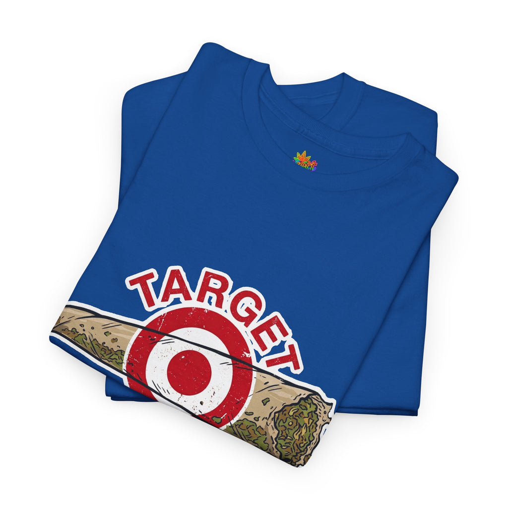 Vert Target Parody Vintage Style Unisex Cotton Graphic T-Shirt