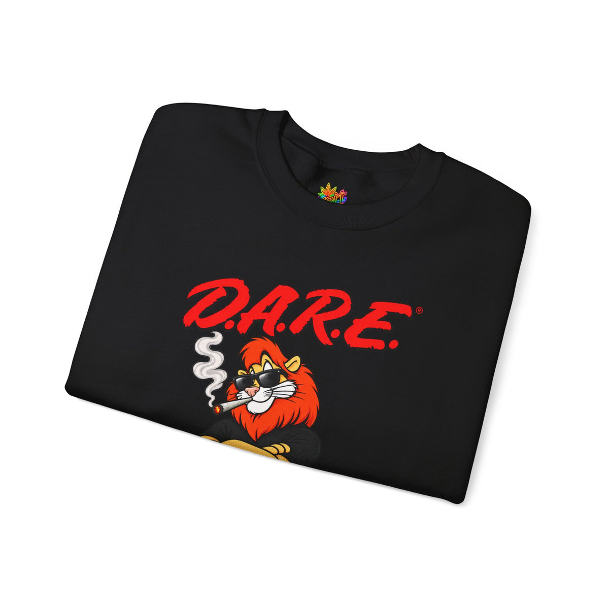 Vert D.A.R.E Vintage Style Unisex Graphic Crewneck Sweatshirt