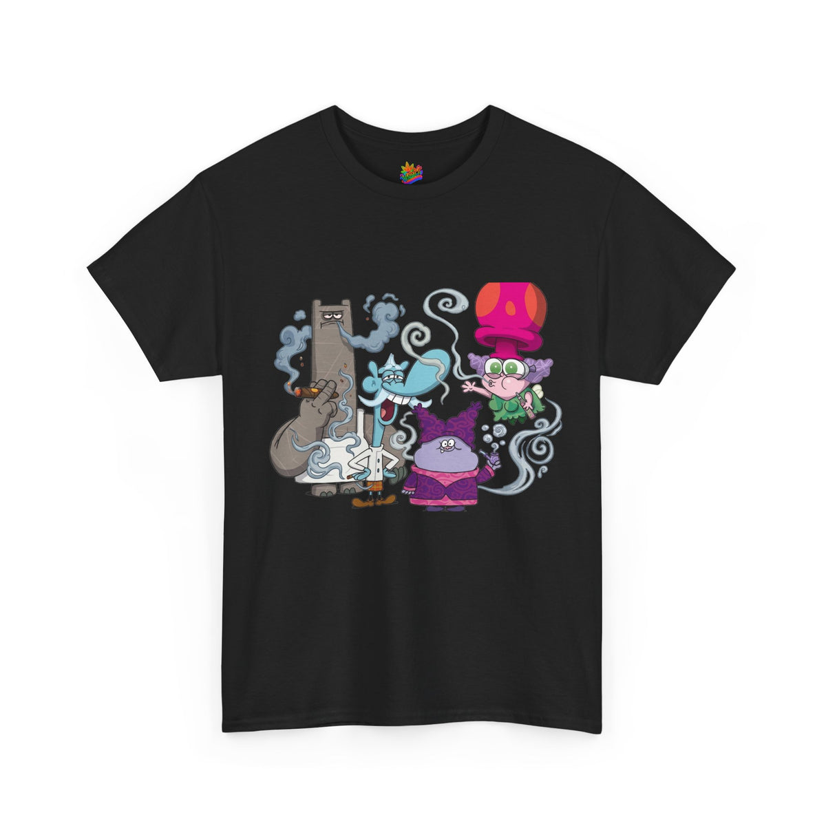 Vert Chowder Smoker Vintage Style Unisex Cotton Graphic T-Shirt