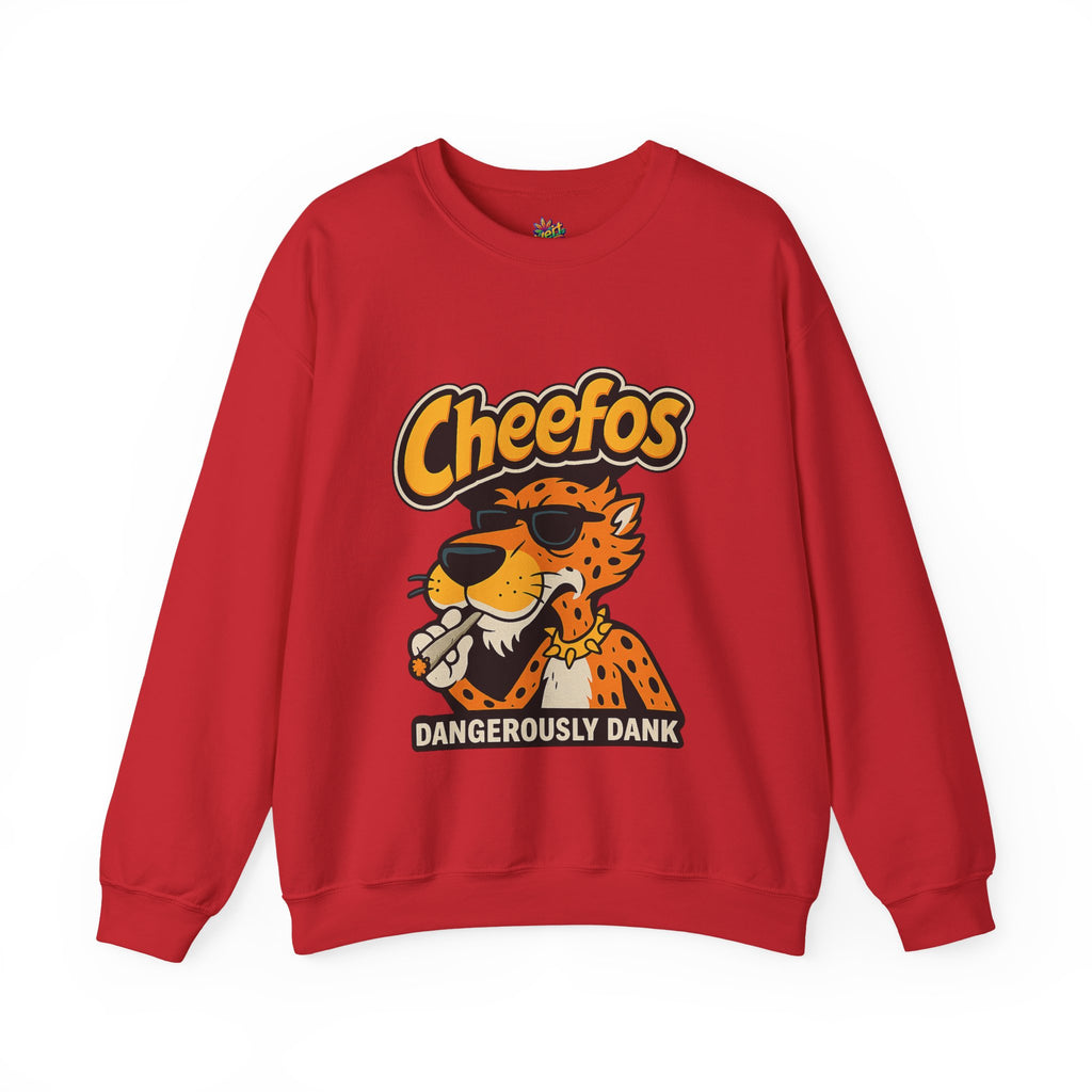 Vert Cheefos Vintage Style Unisex Crewneck Graphic Sweatshirt