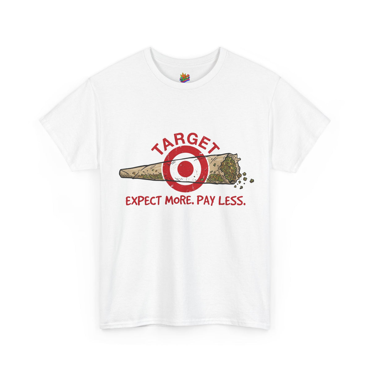 Vert Target Parody Vintage Style Unisex Cotton Graphic T-Shirt