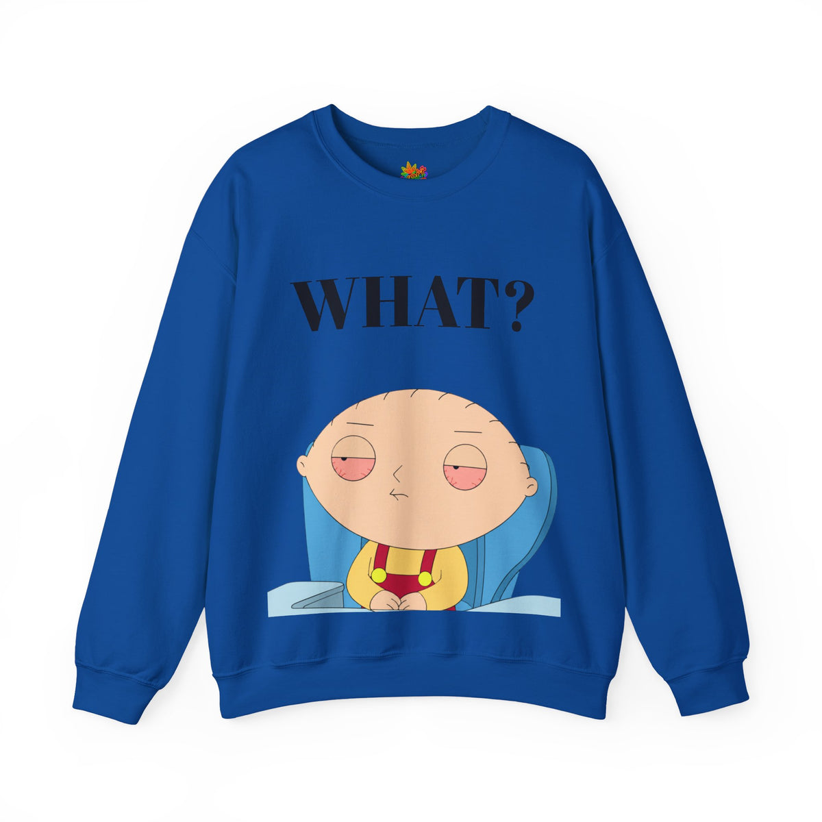Vert Stewie Vintage Style Unisex Graphic Crewneck Sweatshirt