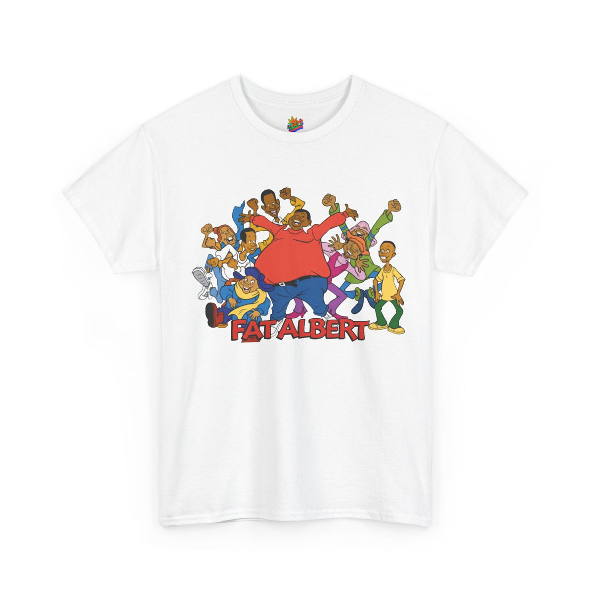 Vert Fat Albert Vintage Style Unisex Cotton Graphic T-Shirt