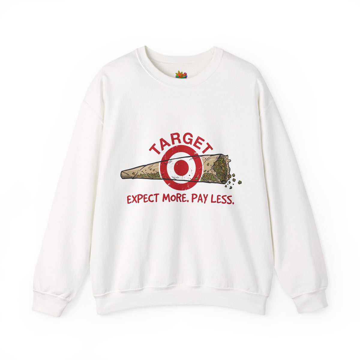 Vert Target Parody Vintage Style Unisex Graphic Crewneck Sweatshirt