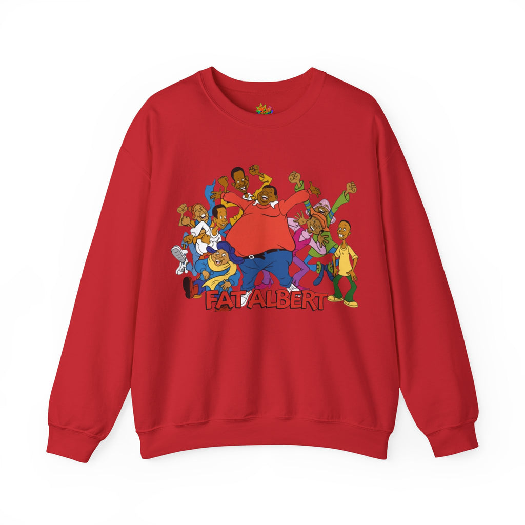 Vert Fat Albert Vintage Style Unisex Graphic Crewneck Sweatshirt