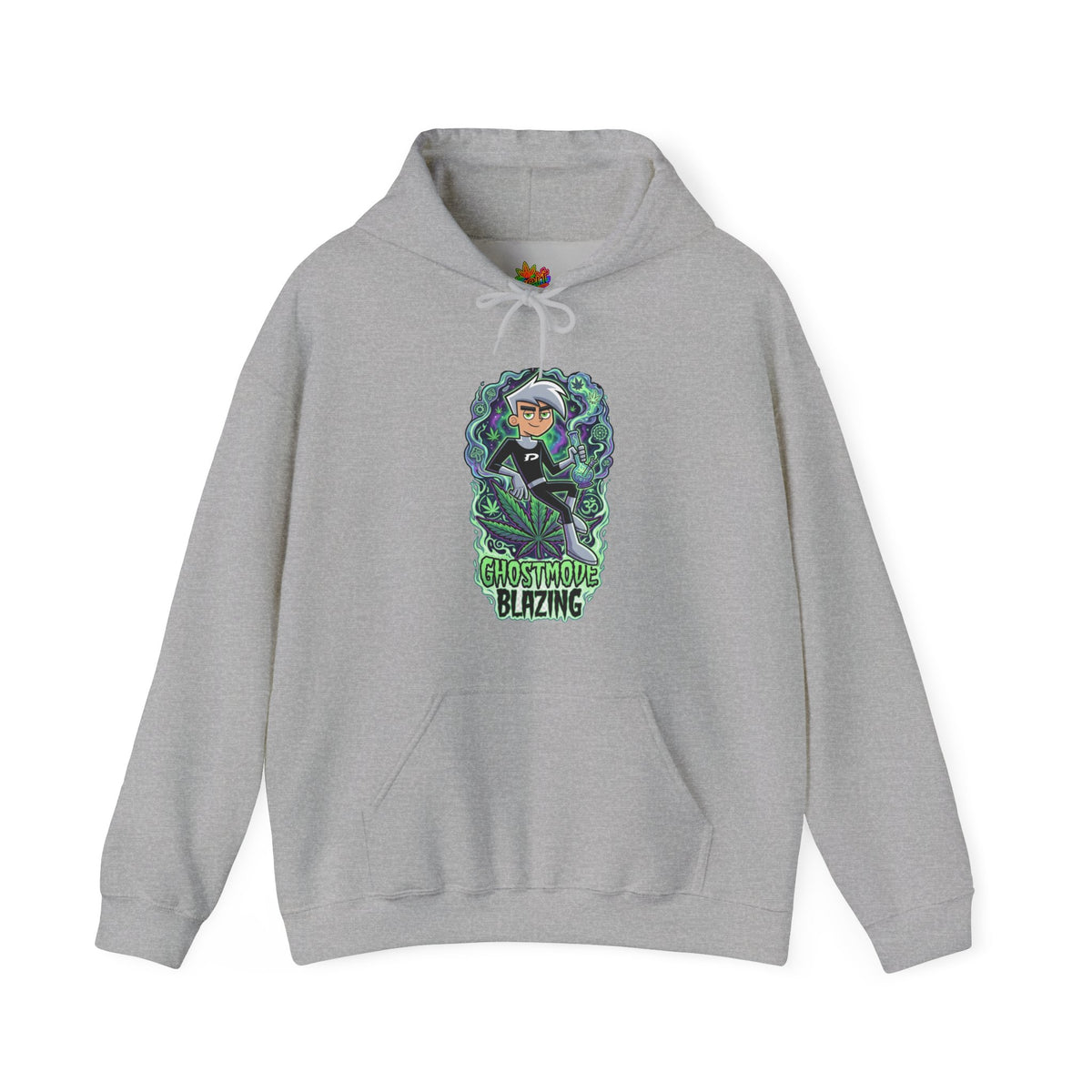 Vert Danny Phantom Smoker Vintage Style Unisex Graphic Hoodie