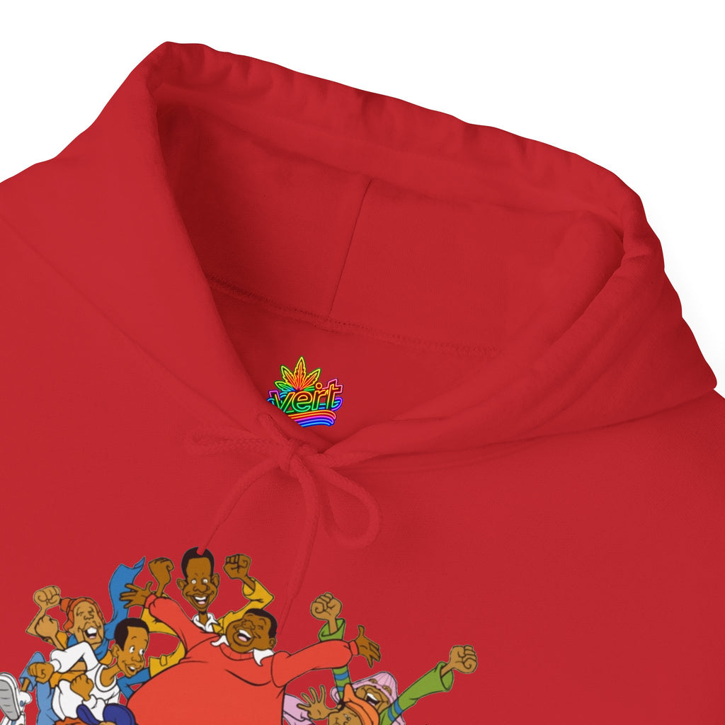 Vert Fat Albert Vinatge Style Unisex Graphic Hoodie