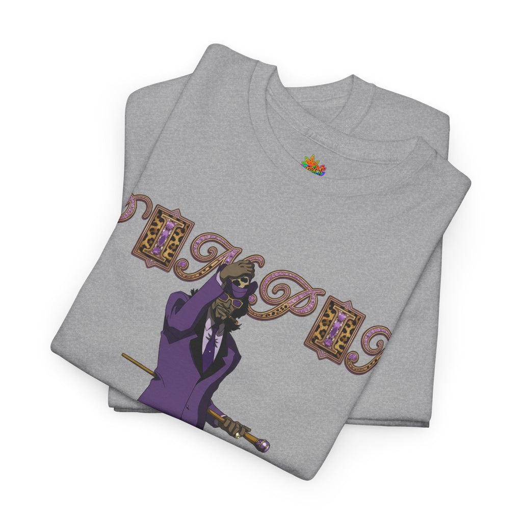 Vert Pimp Named Slickback Vintage Style Unisex Graphic Cotton T-Shirt