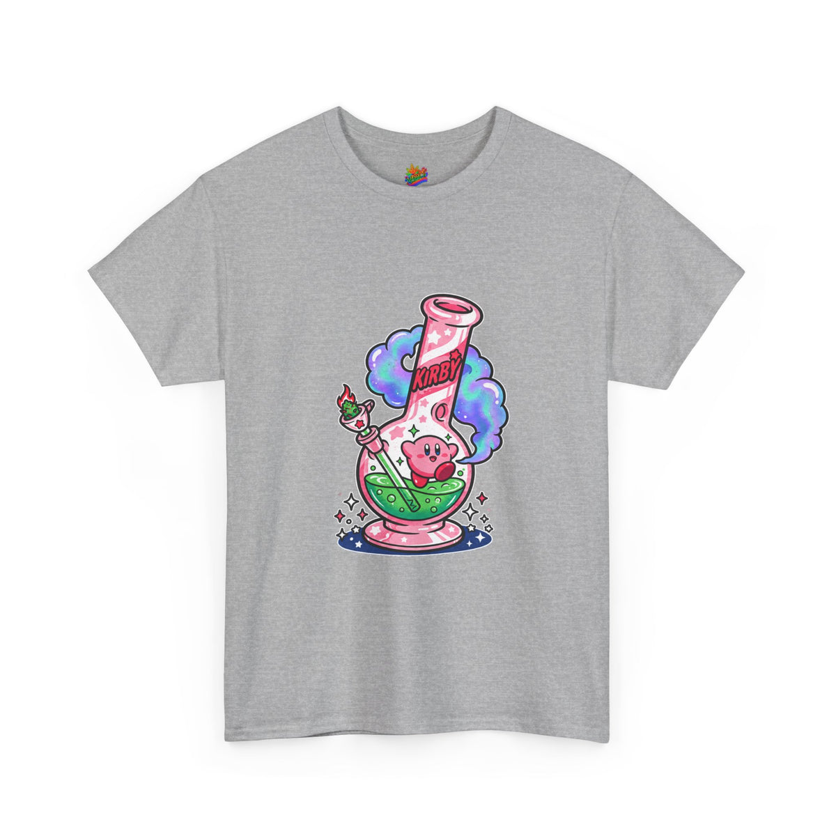 Vert Kirby Bong Vintage Style Unisex Cotton Graphic T-Shirt