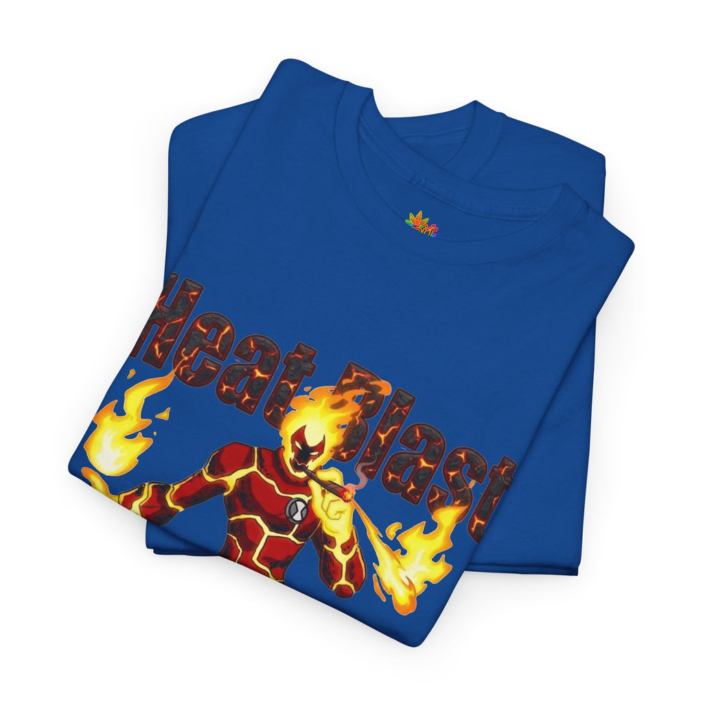 Vert Ben 10 Heat Blast Vintage Style Unisex Graphic Cotton T-Shirt