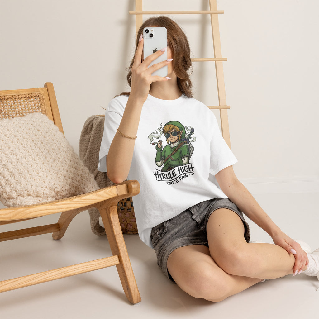 Vert Link Smoker Vintage Style Unisex Graphic Cotton T-Shirt