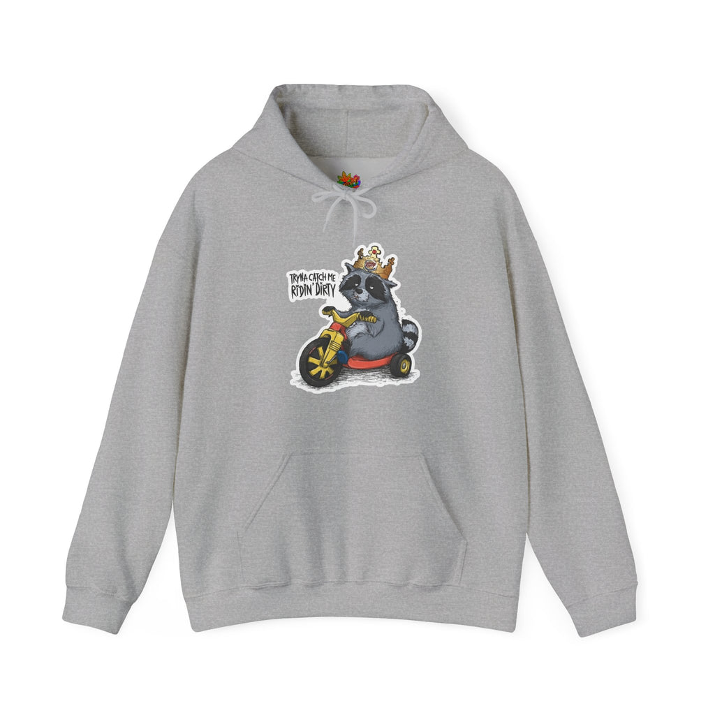 Vert Burger King Parody Vintage Style Unisex Graphic Hoodie