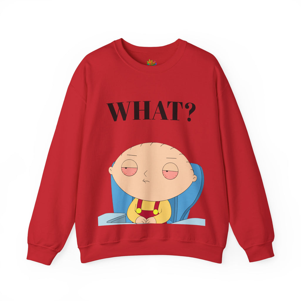 Vert Stewie Vintage Style Unisex Graphic Crewneck Sweatshirt
