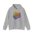 Vert Neon Logo Vintage Style Unisex Graphic Hoodie