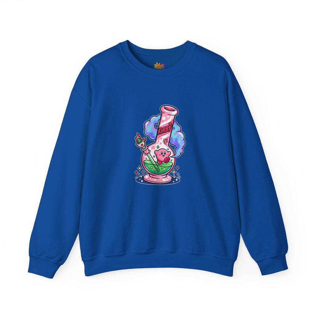Vert Kirby Bong Vintage Style Unisex Graphic Crewneck Sweatshirt