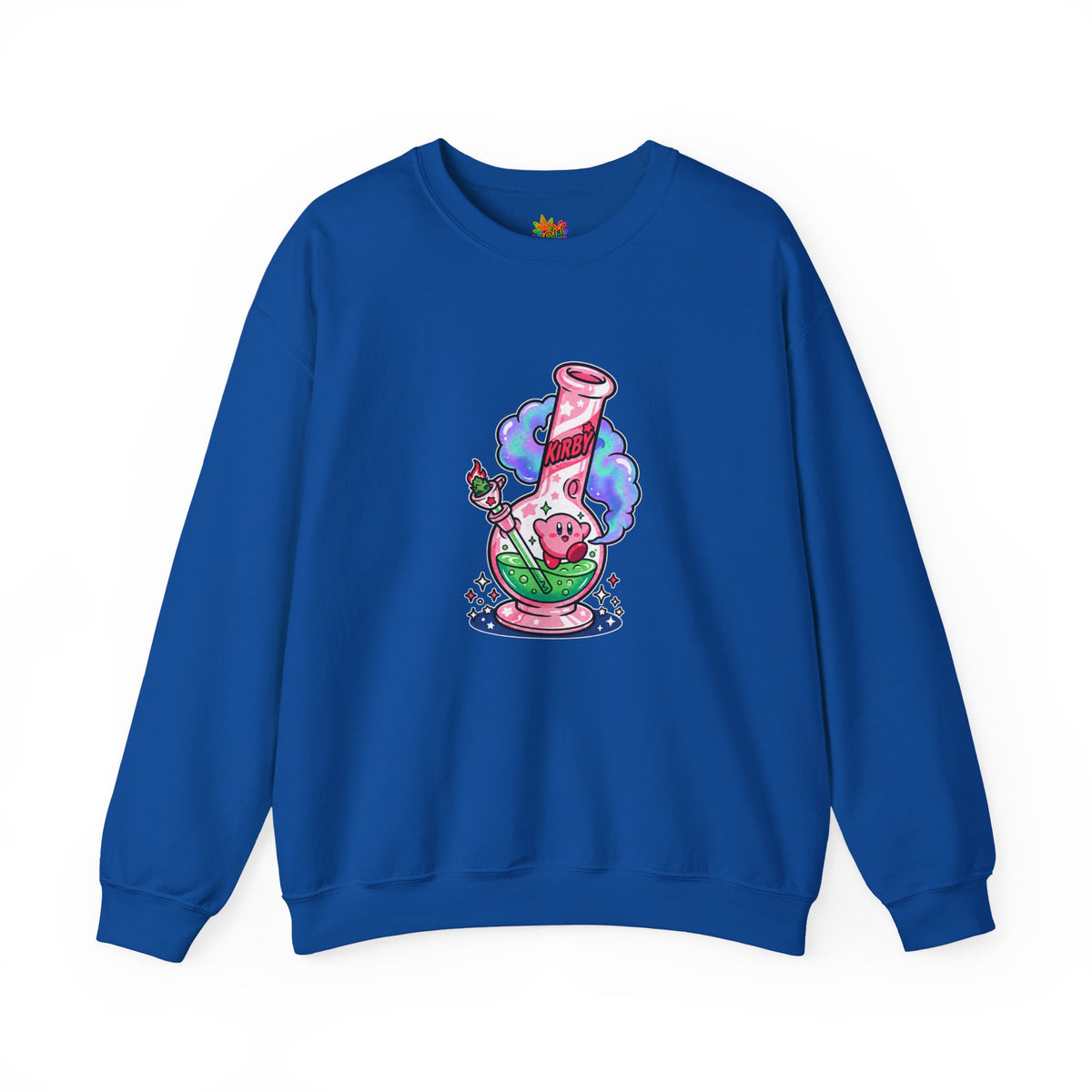 Vert Kirby Bong Vintage Style Unisex Graphic Crewneck Sweatshirt