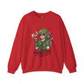 Vert Link Smoker Vintage Style Unisex Graphic Crewneck Sweatshirt