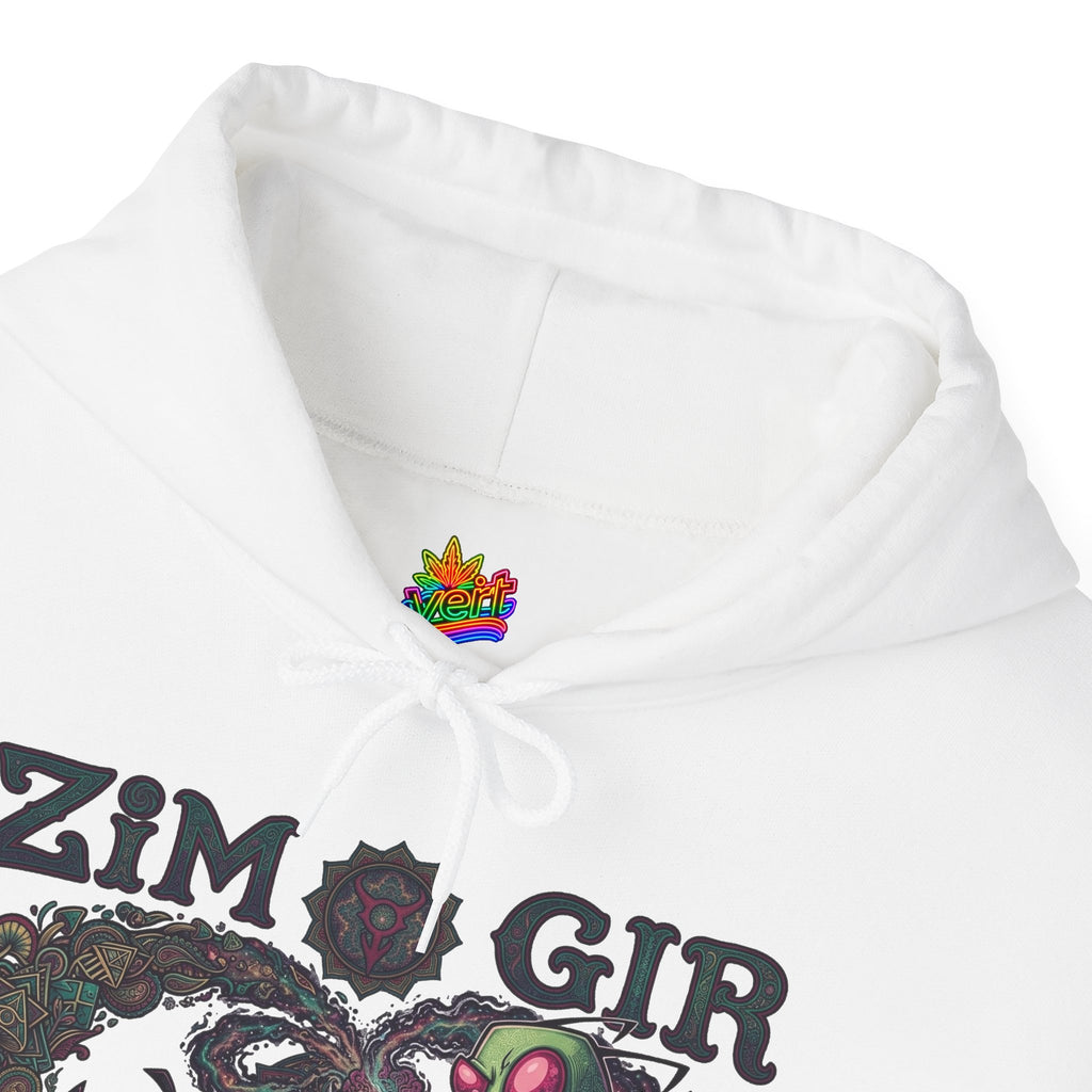 Vert Invader Zim Psychedelic Vintage Style Unisex Graphic Crewneck Sweatshirt