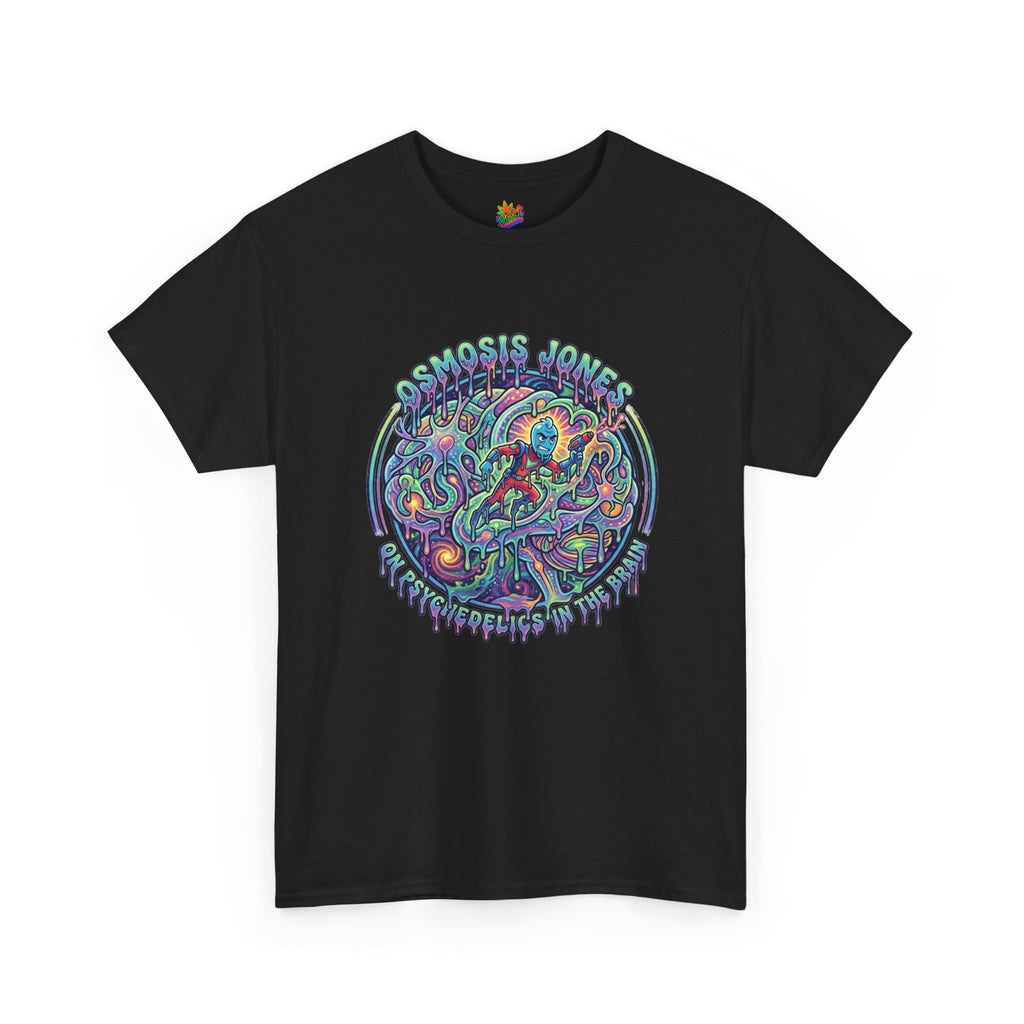 Vert Osmosis Jones Psychedelics Vintage Style Unisex Cotton Graphic T-Shirt