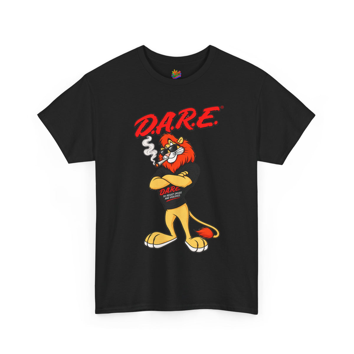 Vert D.A.R.E Vintage Style Unisex Cotton Graphic T-Shirt