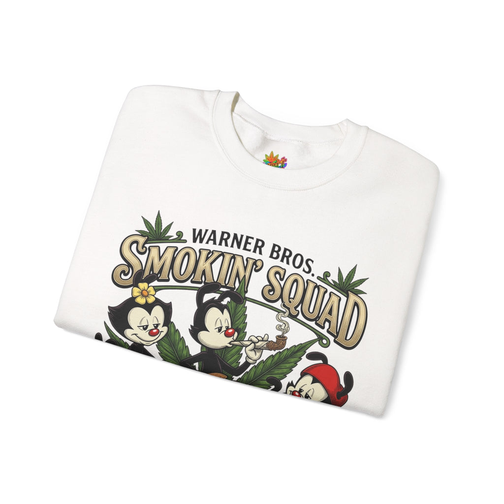Vert Animaniacs Smoker Vintage Style Unisex Graphic Crewneck Sweatshirt