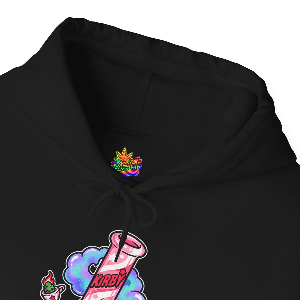 Vert Kirby Bong Vintage Style Unisex Graphic Hoodie