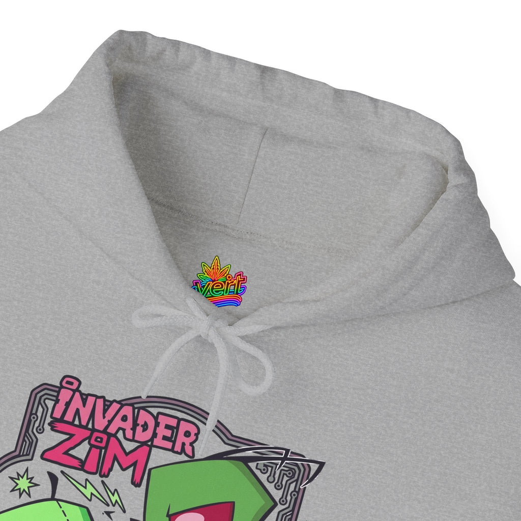Vert Invader Zim Vintage Style Unisex Graphic Hoodie