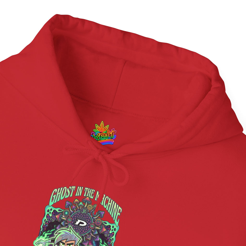 Vert Danny Phantom Psychedelic Vintage Style Unisex Graphic Hoodie