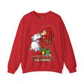 Vert Knuckles The Echidna Vintage Style Unisex Graphic Crewneck Sweatshirt