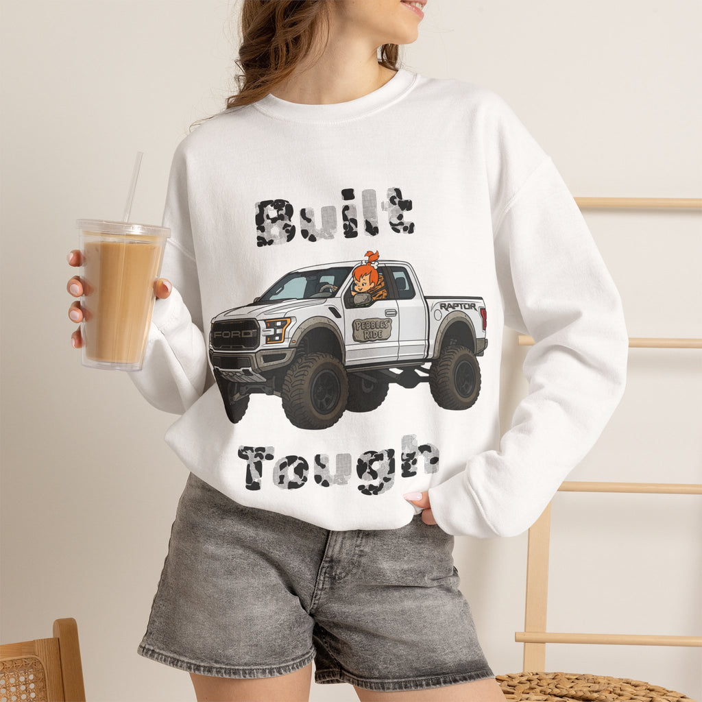 Vert Pebbles F-150 Vintage Style Graphic Crewneck Sweatshirt