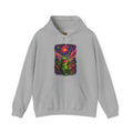 Vert Psychedelic Kermit Vintage Style Unisex Graphic Hoodie