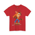 Vert Crash Bandicoot Vintage Style Unisex Cotton Graphic T-Shirt
