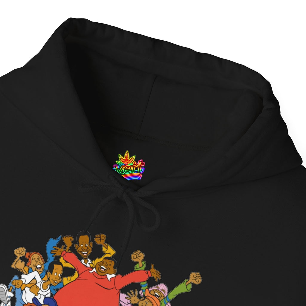 Vert Fat Albert Vinatge Style Unisex Graphic Hoodie