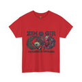 Vert Invader Zim Psychedelic Vintage Style Unisex Cotton Graphic T-Shirt