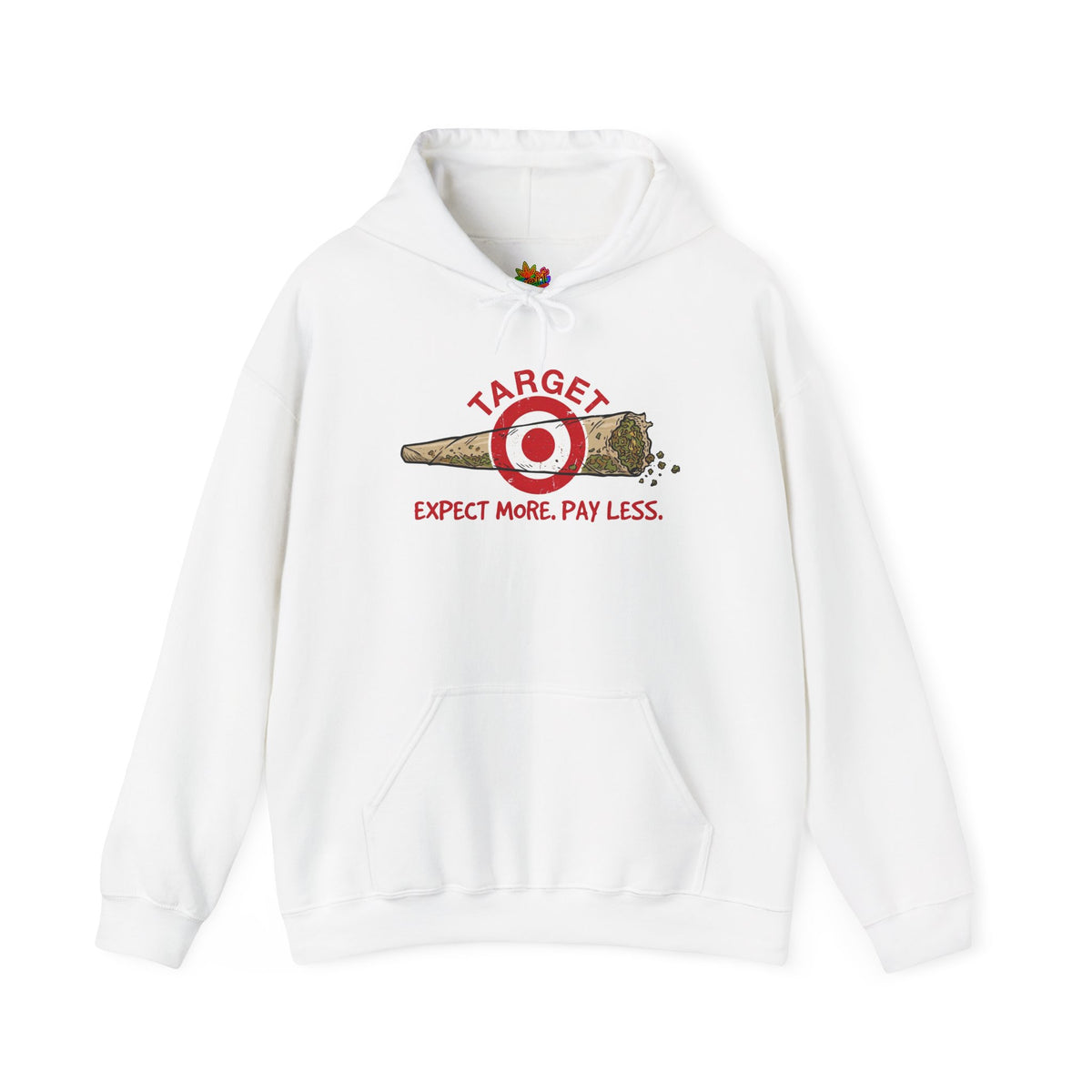 Vert Target Parody Vintage Style Unisex Graphic Hoodie