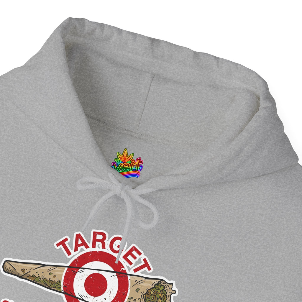 Vert Target Parody Vintage Style Unisex Graphic Hoodie
